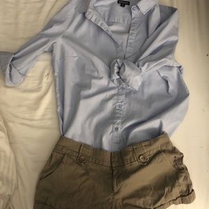 Sexy Boyfriend Fit Shirt and Short Shorts
